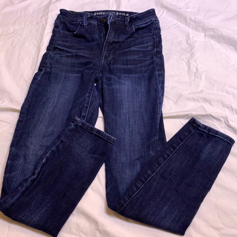 High rise jeggings